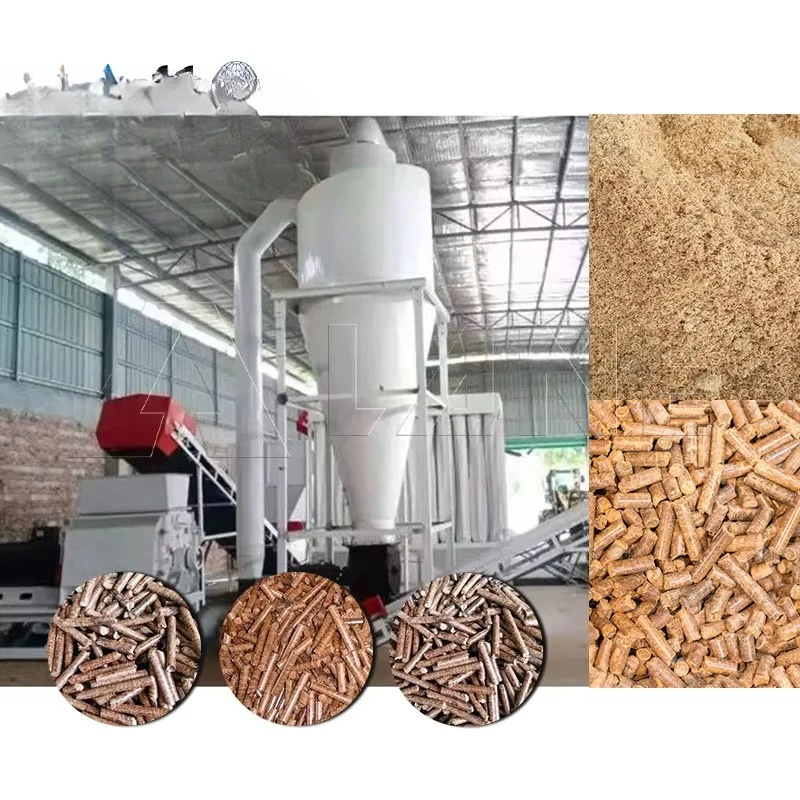 Pellet Production Line Pellet Making Plant Biomass Pellet Production Line  Factory Price CE 1-10 T/H Wood