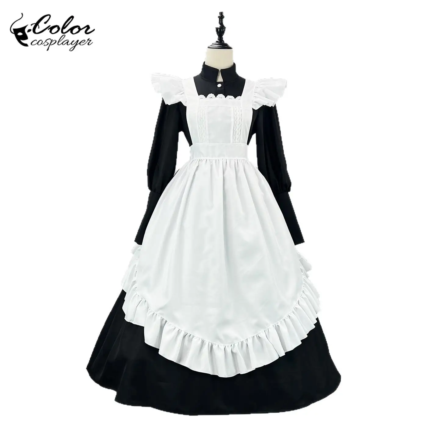 Thumbnail 4 - #2 Trending Maid Costume Dresses with Apron Sets Right Now
