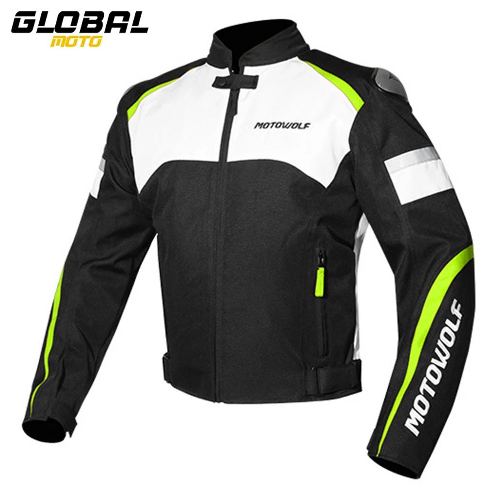 Windproof Warm Motorcycle Jacket Anti Fall Men's Motocross Protective Jacket Equipment Winter Warm Motorcycle Riding Jacket