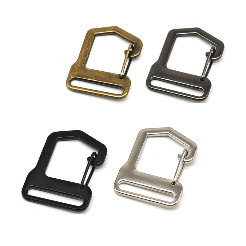 Zinc Alloy 1-inch 25mm Webbing Frame Buckle Bag Hardware Metal Key Hook