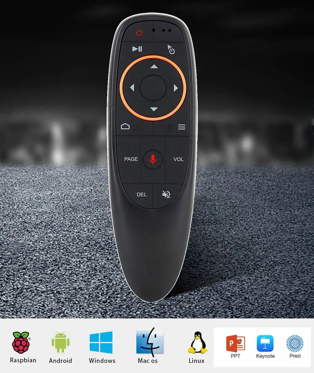 Bpr1s plus g10s bpr2s plusワイヤレスリモコン、音声制御付き、gyro付き、2.4g、Android TVボックス、PC、ファイアスティック用