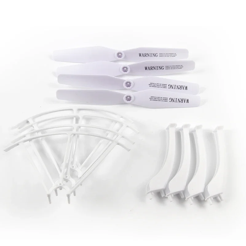 Syma X5HC / X5HW Spare Parts 4pcs Landing Skid +4pcs Propeller +4pcs Protective Cover