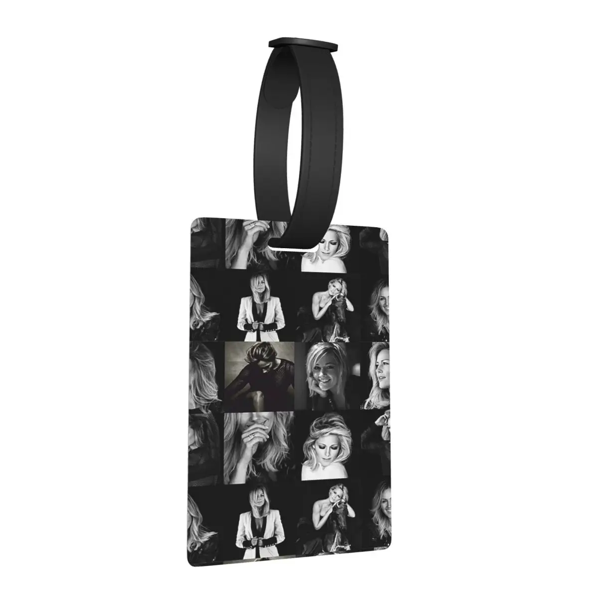 

Helene Fischer Collage Luggage Tags Suitcase Accessories Travel Cute Baggage Boarding Tag Label Holder ID Name Address