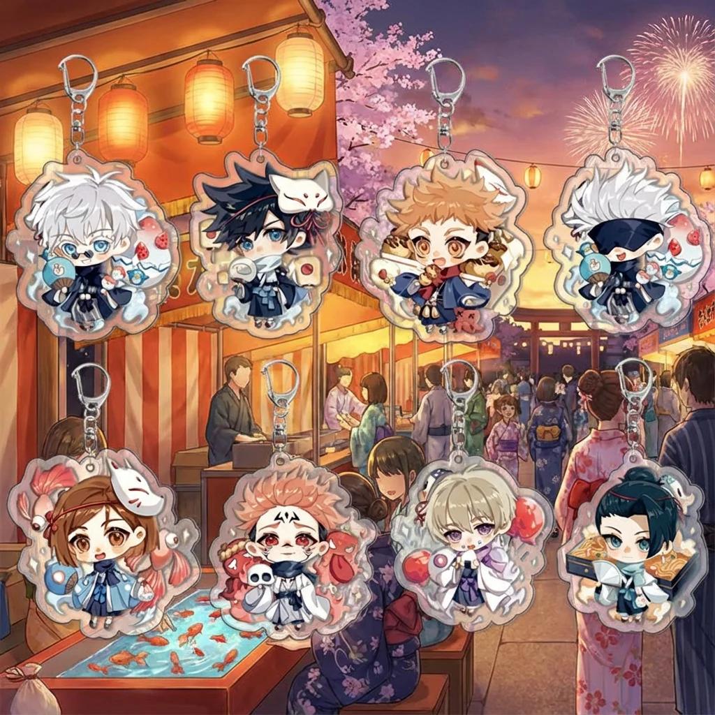 

Аниме дзюдзюцу кайсен Юджи Итадори акриловый брелок кулон аксессуары косплей товары подарок сувенирная коллекция оптовая продажа