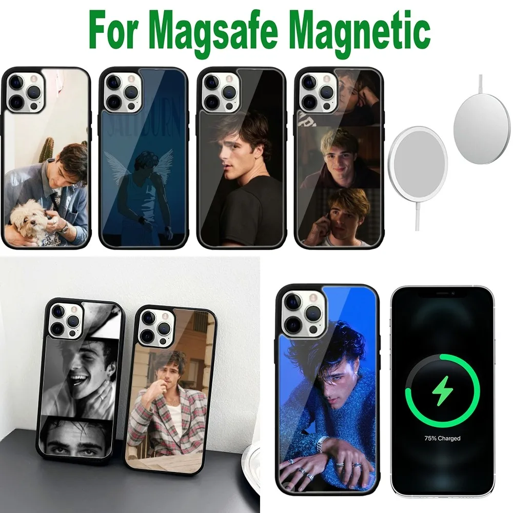 Jacob Elordi Actor Phone Case For iPhone 16,15,14,13,12,11,Plus,Pro,Max,Mini Magsafe Magnetic Wireless Charging