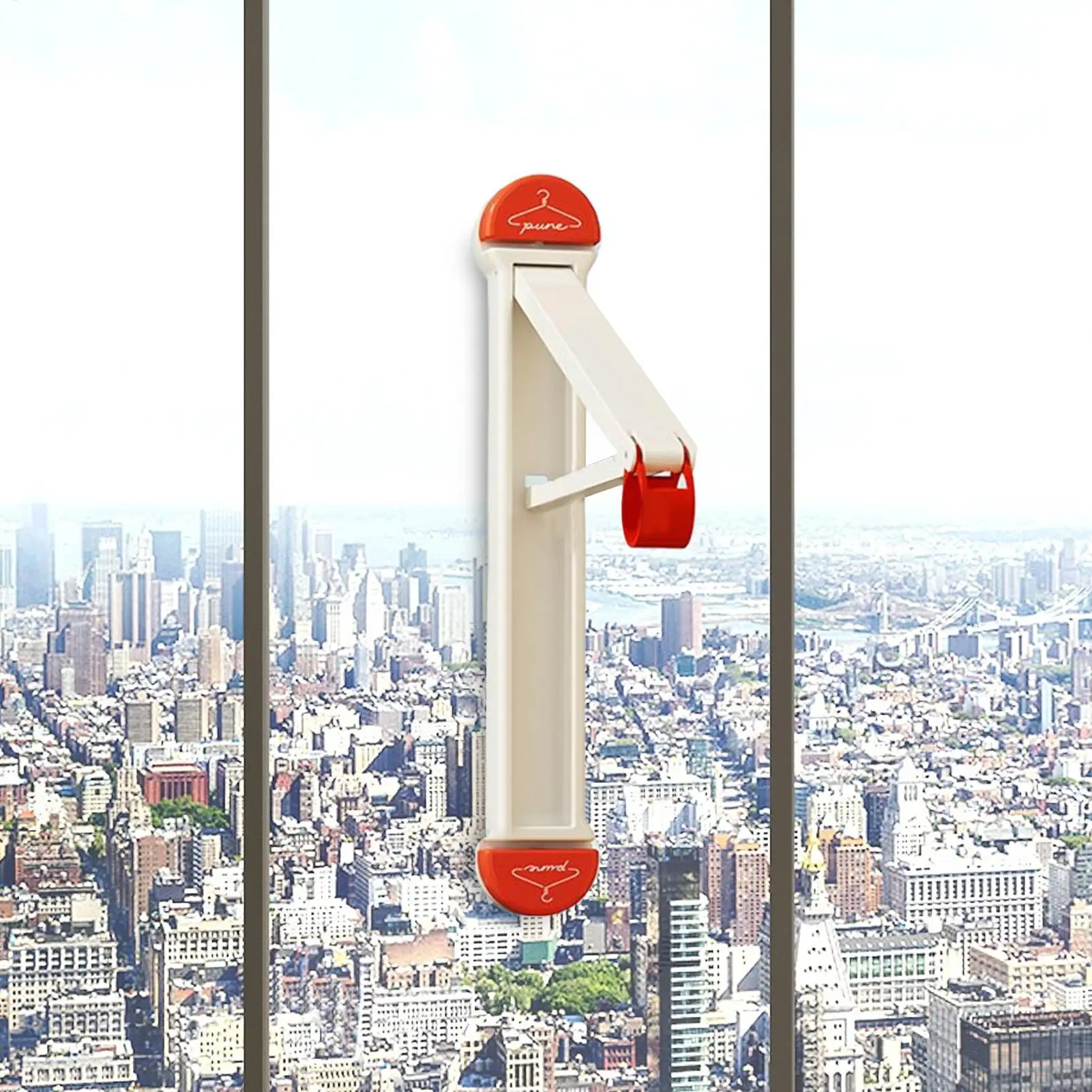 Wall Mounted Clothes Rack Retractable Foldable Suction Drying Rack Garment Hanger For Apartment Basement Closet Hotel Balcony RV
