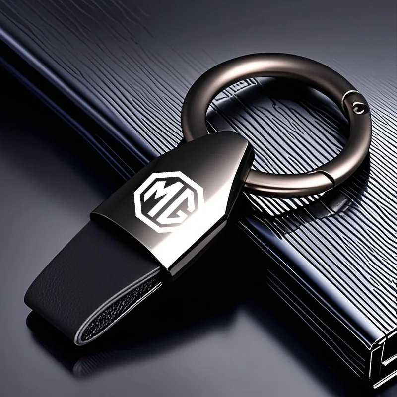 Porte-clés de luxe en daim/métal pour hommes et femmes, porte-clés à la mode pour Morris Garages MG 7 6 5 ZS MG4 EV ONE Cyberster MG3