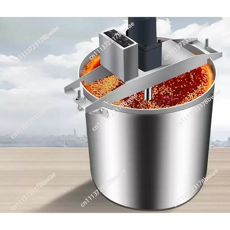 Hot pot base material frying machine cold cake Malatang machine oil sauce cooking machine