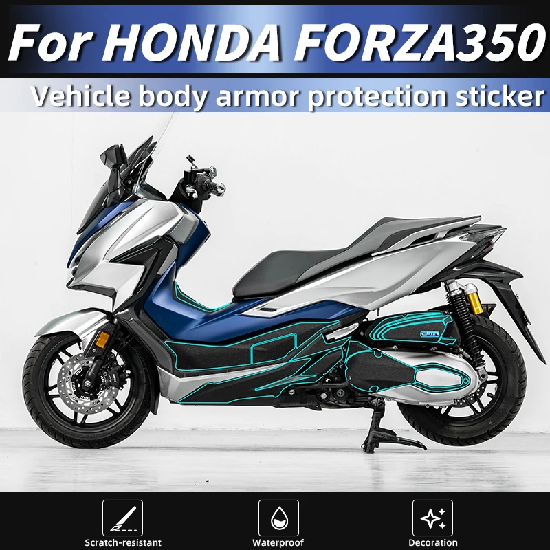 

For Honda Forza NSS350 Anti-Scratch Protective Film TPU Material Reflective Weatherproof Mod Accessories-ZJT