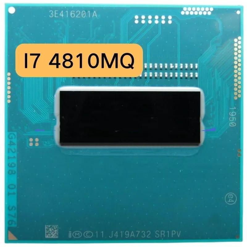 

Core i7-4810MQ i7 4810MQ SR1PV 2.8 GHz Quad-Core Eight-Thread CPU Processor 6M 47W Socket G3 / rPGA946B