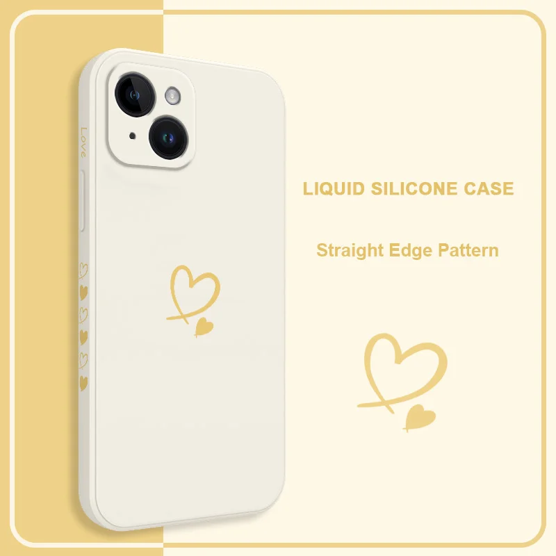 Gemini Love Phone Case For iPhone iPhone 15 14 13 12 11 X XR XS SE2 SE2020 8 7 6 6S Plus Pro Max Mini Silicone Cover