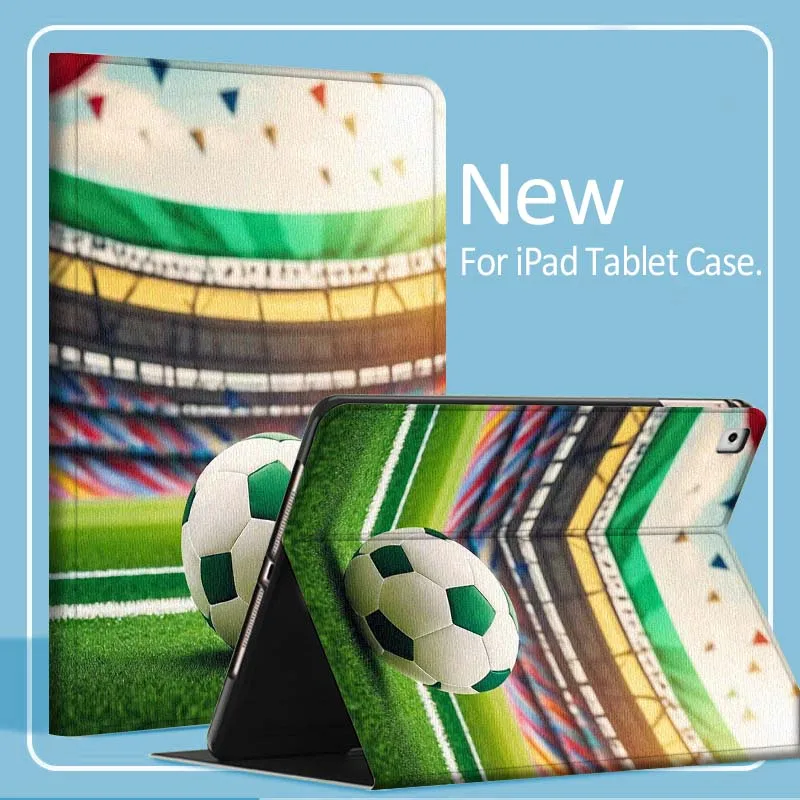 Fashionable football pattern Tablet Case For iPad Pro Air Mini 1 2 3 4 5 6 7 7th 8th 9th 10th 11th 10.2 9.7 10.5 10.9 11 2025
