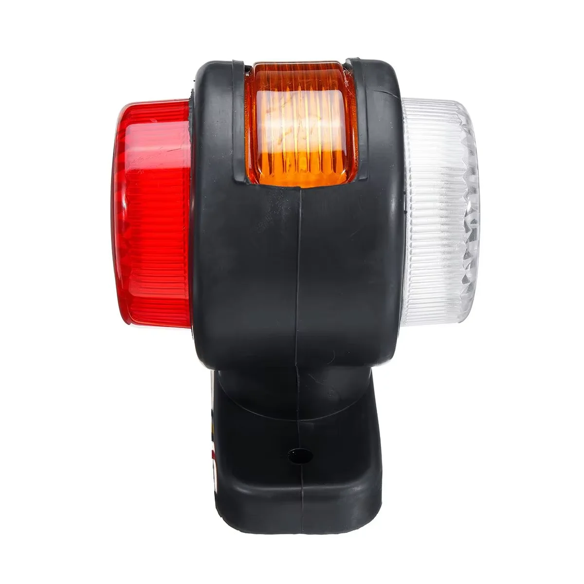 2PCS dreiseitige Lkw Licht Anhänger Seite Marker Licht LED Bremslicht Parkplatz Position Lampen Blinker LED Warnung Rücklicht