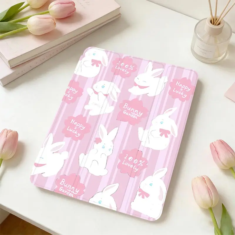 Tri‑Fold Stand TPU Shockproof Flip Cover For Xiaomi Pad 5/5Pro 6/6Pro 11 inch Redmi Pad SE 11 Xiaomi Pad 7/7Pro 8/8Pro 11.2