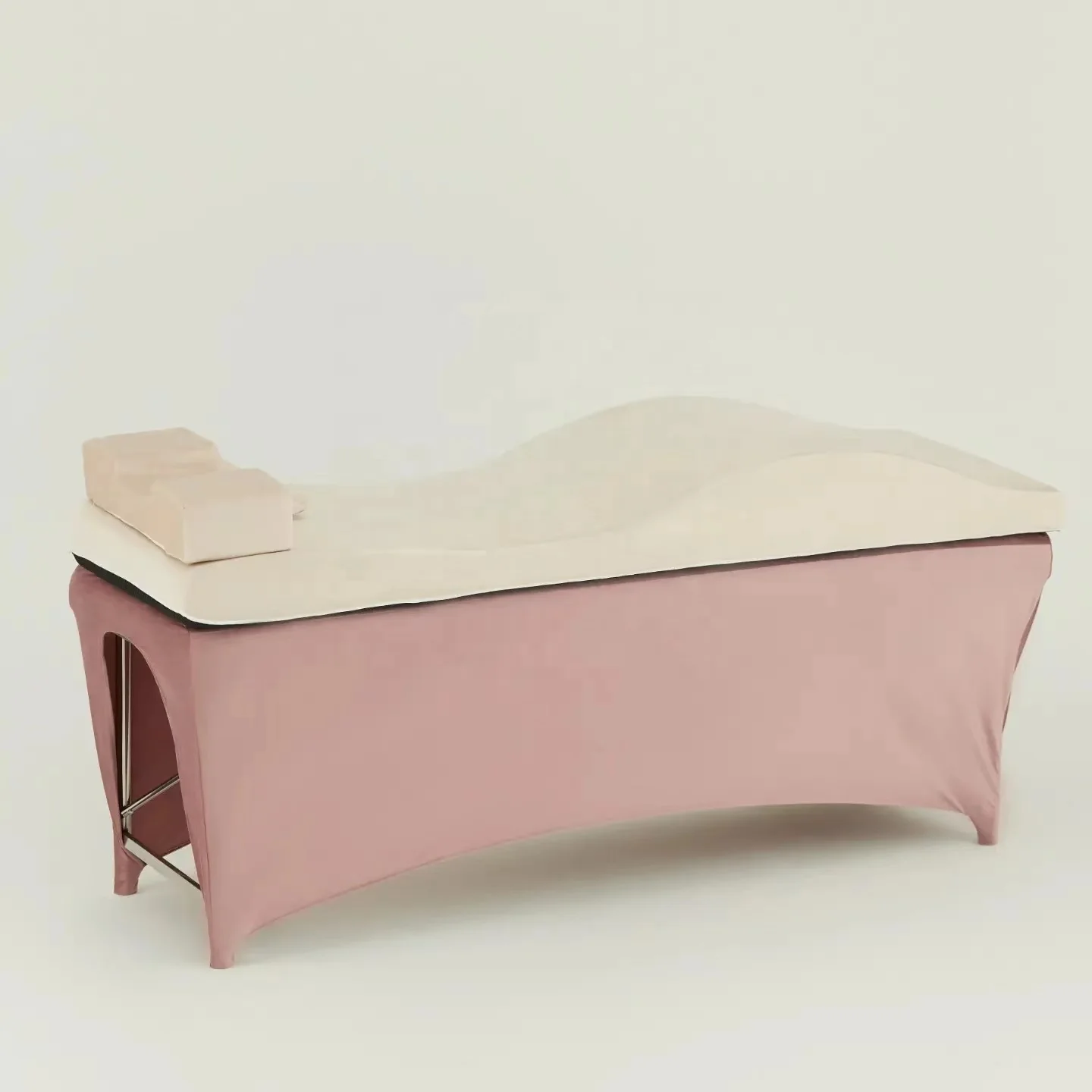 Beauty Salon Curved Eyelash Extension Bed Lash Bed Topper Memory Foam Wave Lash Bed Mattress