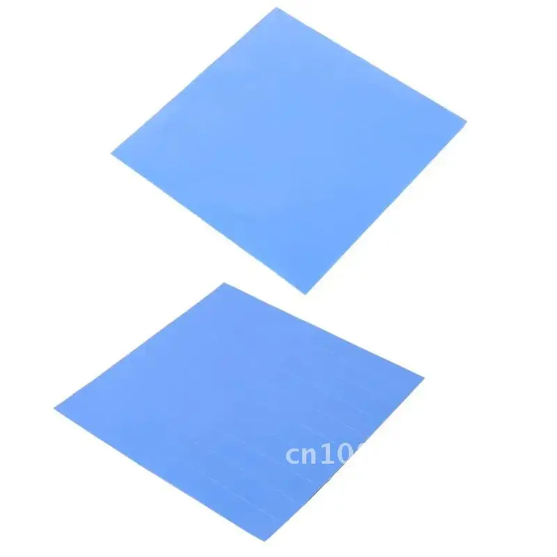 

100mmx100mmx0.5mm 1Sheet/100PCS Thermal Pad GPU CPU Heatsink Cooling Conductive Silicone Pad