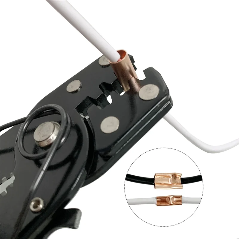 

900Pc Crimp Terminal U/O Shaped Splicing Termination 2.8/4.8/6.3Mm Wire Connector Cable Termination Plier