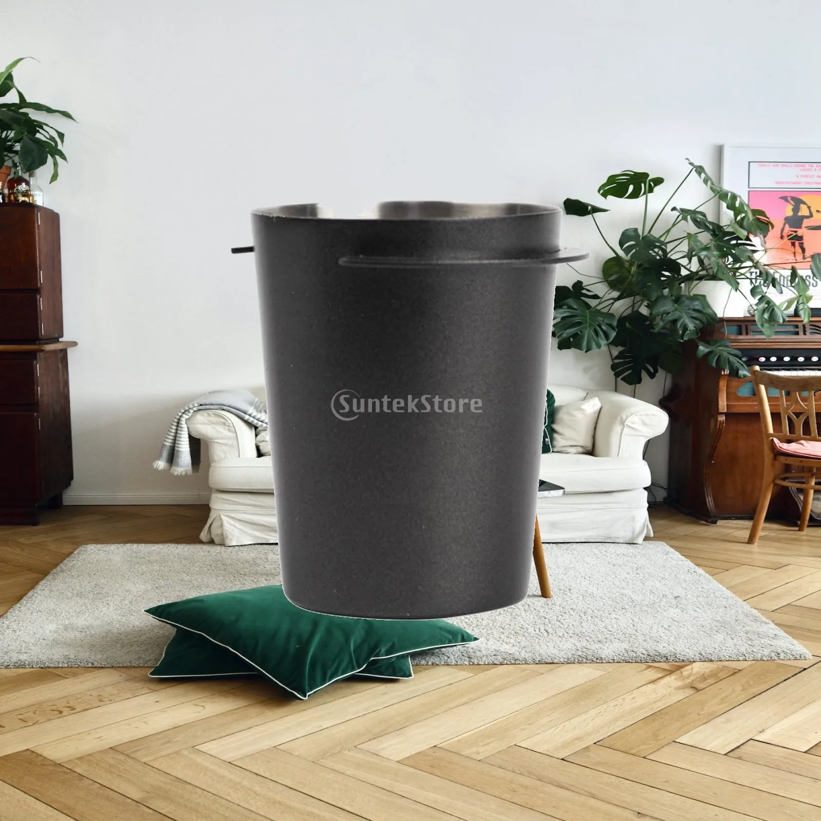 Stainless Steel Coffee Dosing Cup 58mm Espresso Powder Receiver Mug for Italian Handle Commercial Machine Easy Clean Kitchen