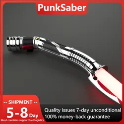 Punksaber-Sable De Luz láser para duelos, espada láser con 20 sonidos, sable De Luz De 34 RGB, con cambio De Color infinito, FX-FOC, regalo