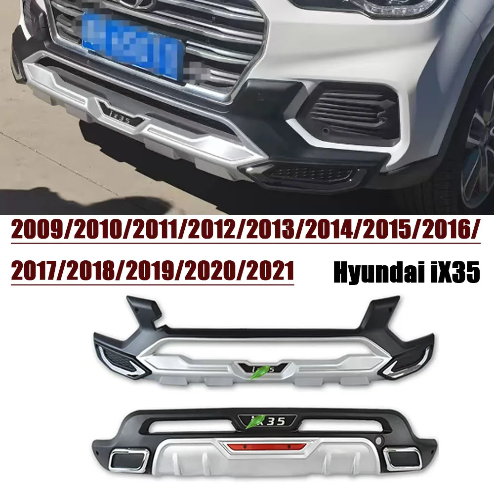 New For ix35 Front Rear Bumper Bull Bar Anti-Collision Bar Protector External Car Accessories For Hyundai ix35 2009 - 2021Year