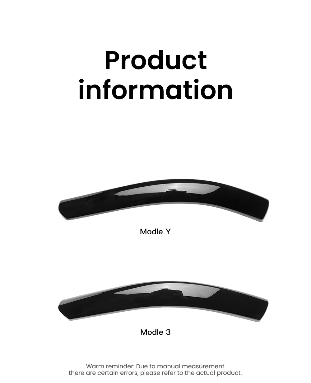 YZ Rückspiegel-Antikollisions-Zierleiste für Tesla Model 3 Highland / Model Y Juniper 2020-2025 Kratzschutz-Aufkleber-Abdeckung – Detail 19