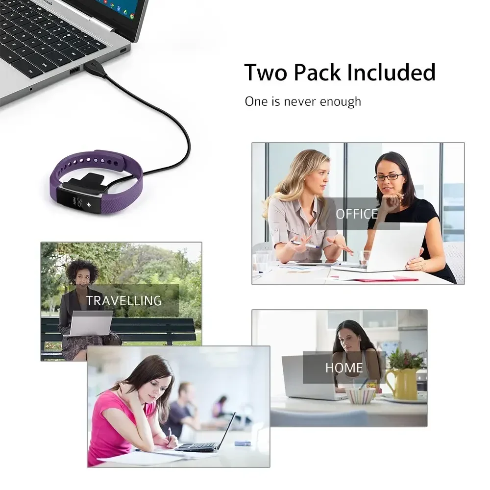 Cable de carga USB rápido de reemplazo para Fitbit Alta Tracker