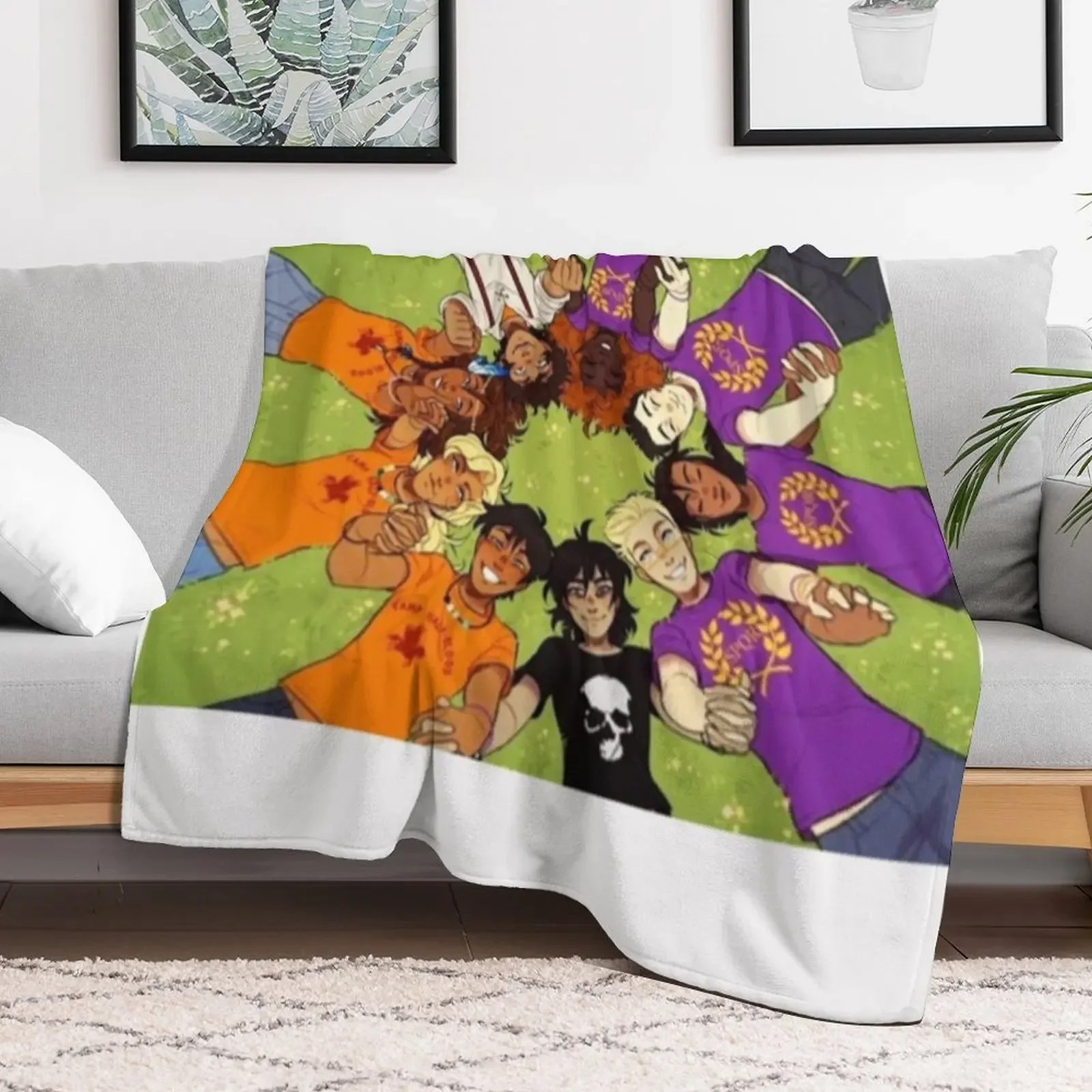 Heroes Of Olympus Throw Blanket Giant Sofa blankets and throws Luxury Throw Luxury Thicken Blankets