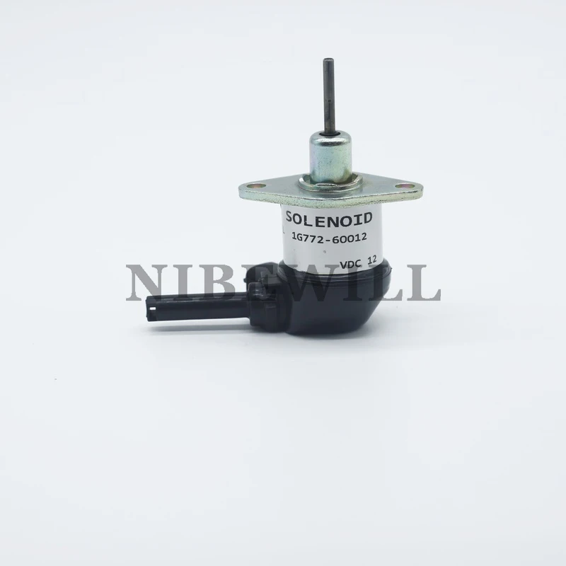 for Kubota V3307 V3300 diesel engine shut-off solenoid valve 1G772-60012 12V