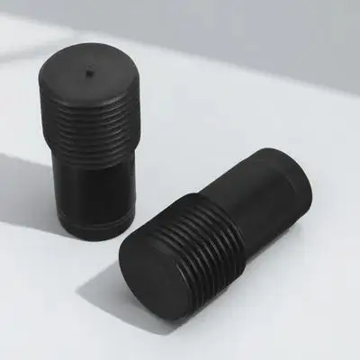 

2pcs Threaded Head Broom Handle Replacement 22mm Extension Pole Adapter Reusable Tip for Metal Mop Brush French Pole Durable