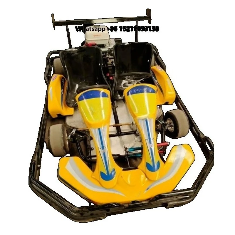 Funfair Play Attraction Outdoor Indoor Park Rides Amusement 2 Seats Mini Go Kart