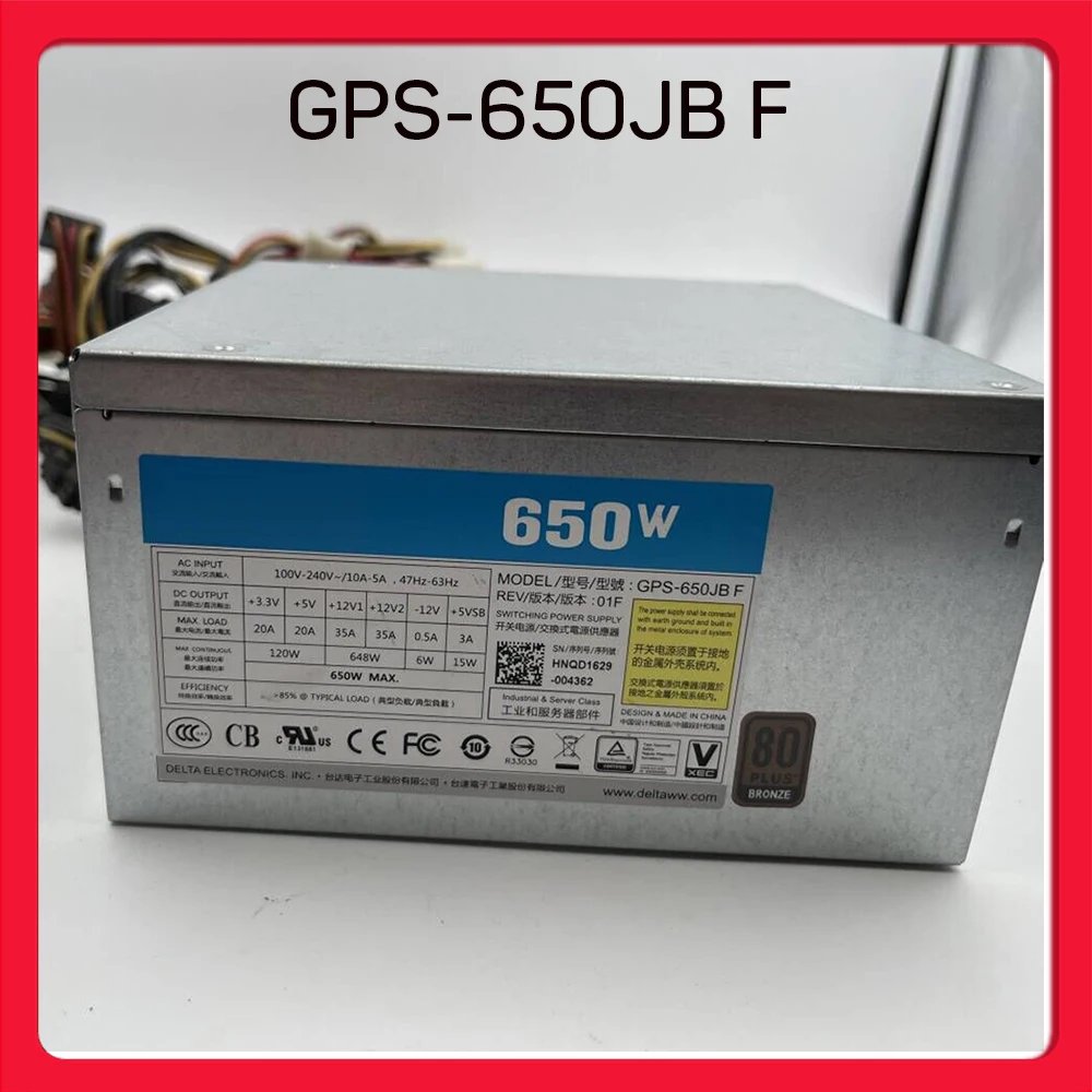 For DELTA Server Power Supply 650W GPS-650JB F