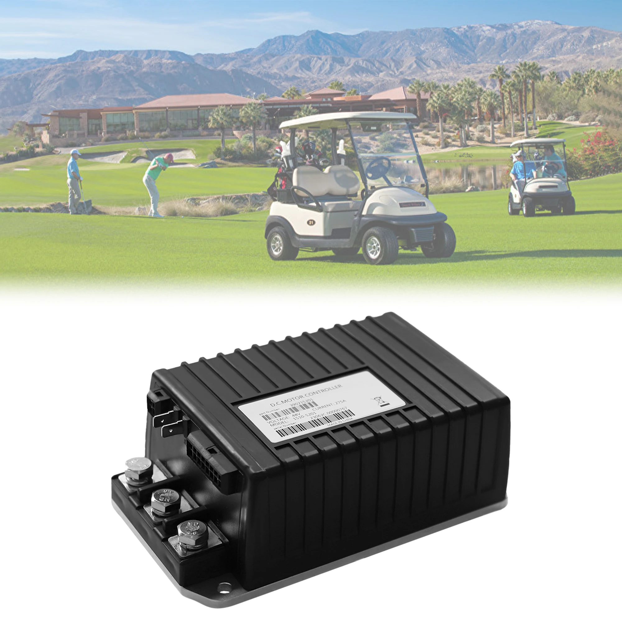 

1510-5201 48V 275A DC Motor Controller Compatible with Curtis Club Car DS Precedent Golf Cart