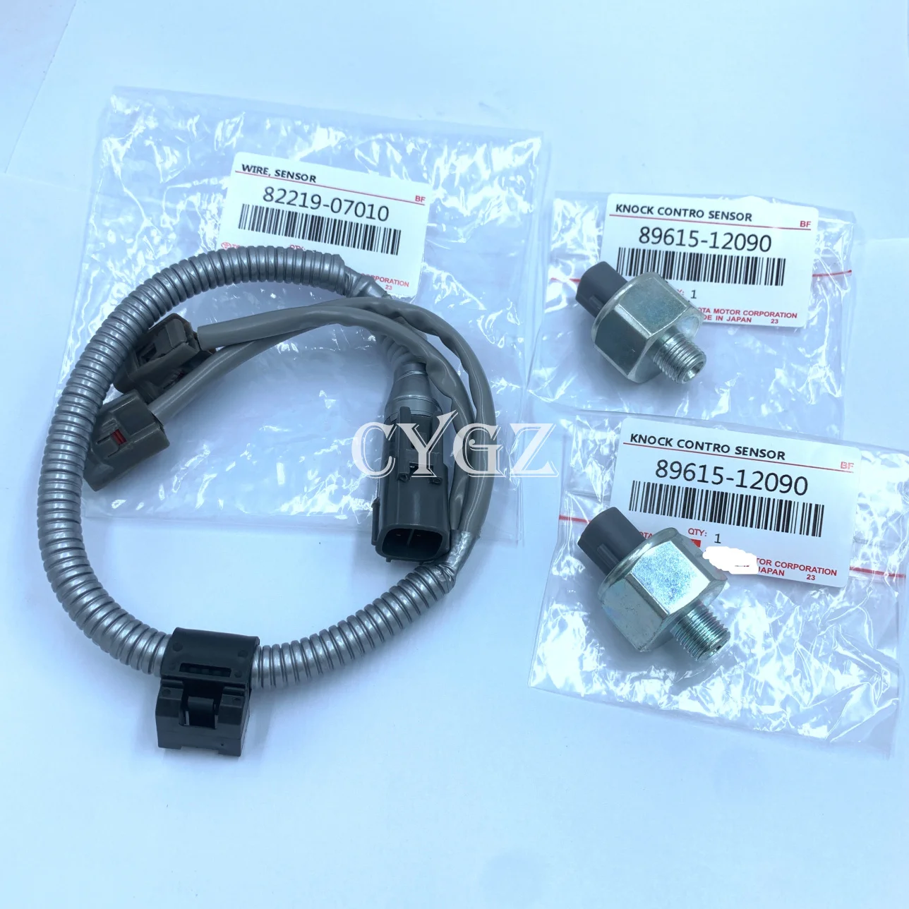 2 pcs KNOCK SENSOR For TO-YOTA L-EXUS A-valon C-amry ES300 89615-12090 82219-07010  8221907010 8961512090