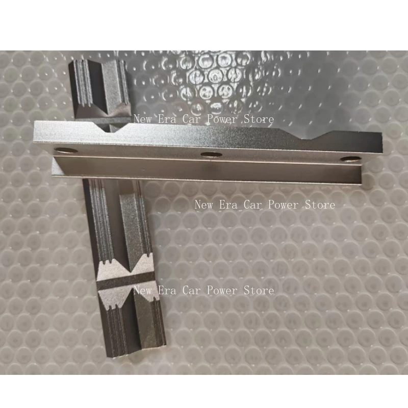 NEW CNC Milling Steel Vise Hard Jaw Fixture V-Type Jaw Aluminum Alloy 4