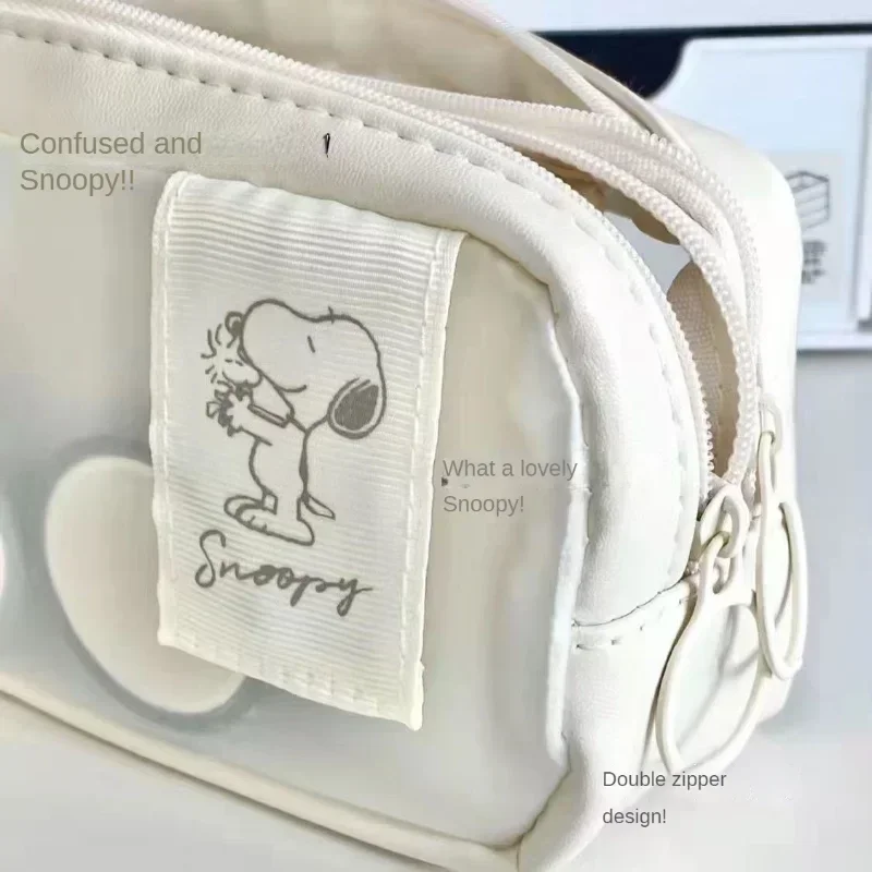 Astuccio per matite Snoopy borsa per studenti carina modello animale portaoggetti da tavolo ragazzo ragazza forniture di cancelleria per la scuola