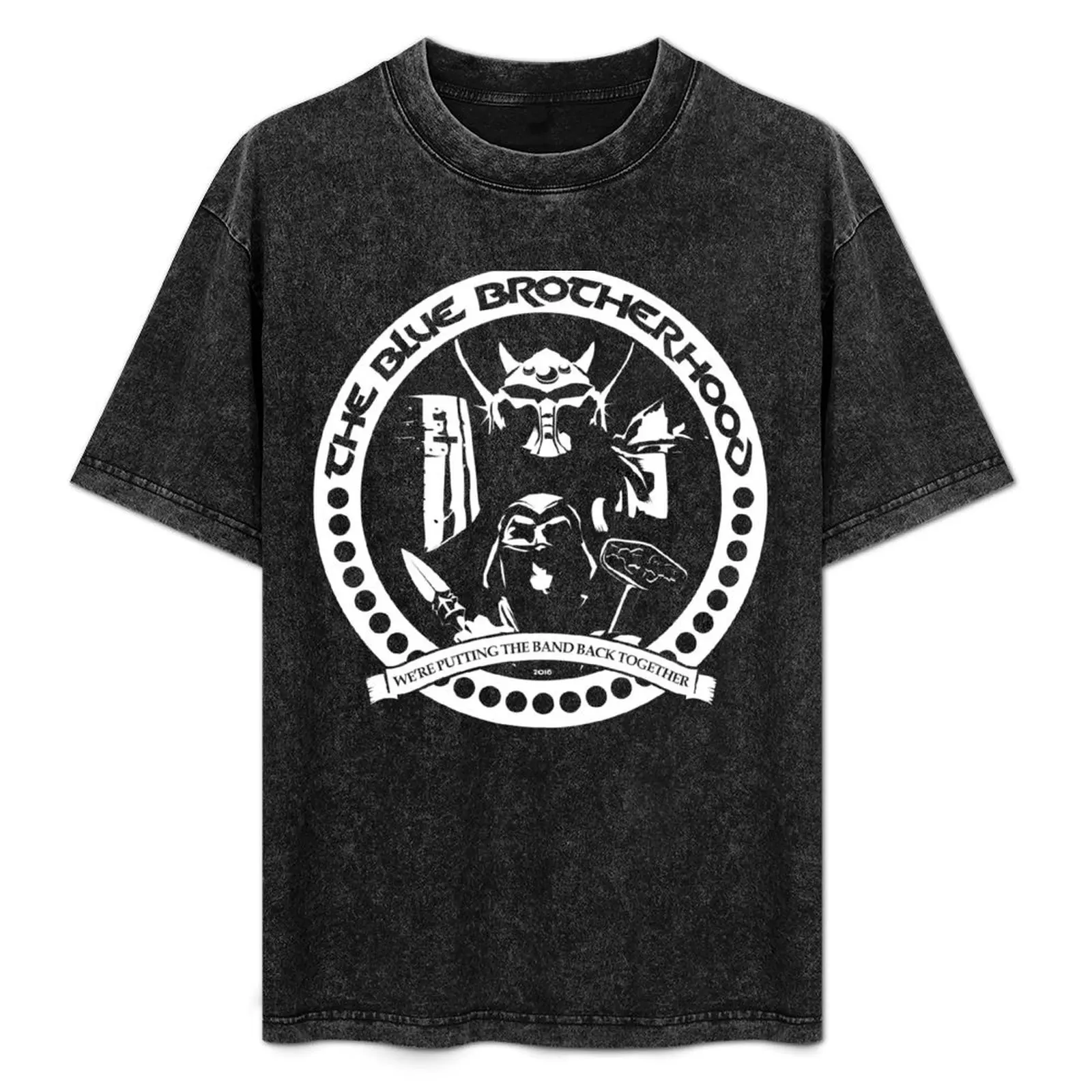 

The Blue Brotherhood TD Clan 2018 (One Color) T-Shirt Basic Solid Color Casual Tee Shirt