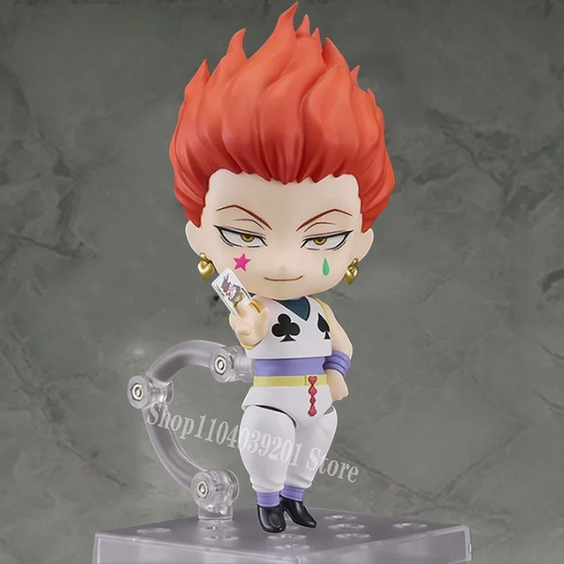 10cm Anime Hunter×hunter Mini Figure Q Edition Hisoka Action Figure 1444# Figurine Movable Model PVC Collection Statue Toys Gift