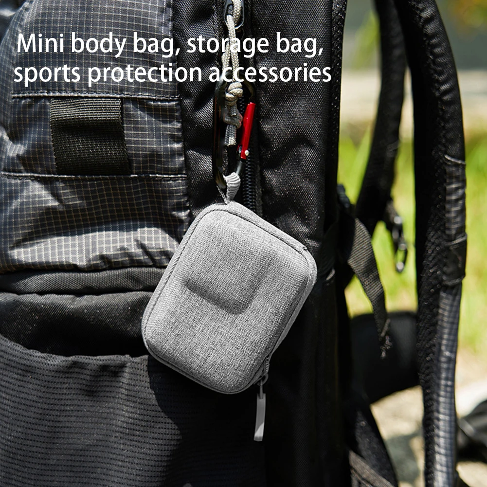 Mini Storage Bag Case For GoPro 12 11 10 9 8 7 Action Camera Carrying Bag Portable Storage Bag Waterproof Protective Case