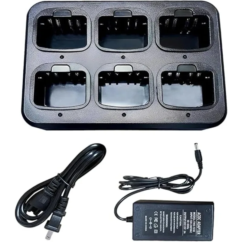 Six Way Charger WPLN4232 WPLN4226 Battery Multi Unit Charger for Motorola XIR P8268 P8200 P8260 DP3400 DP3600 DP4800 DEP550