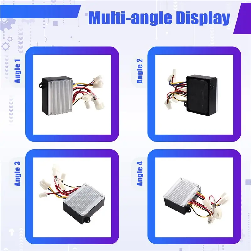 TFORU-24V Controller For Razor E200 E300 MX350 Pocket Mod - Version-Specific Replacement Control Module - 7 Connectors