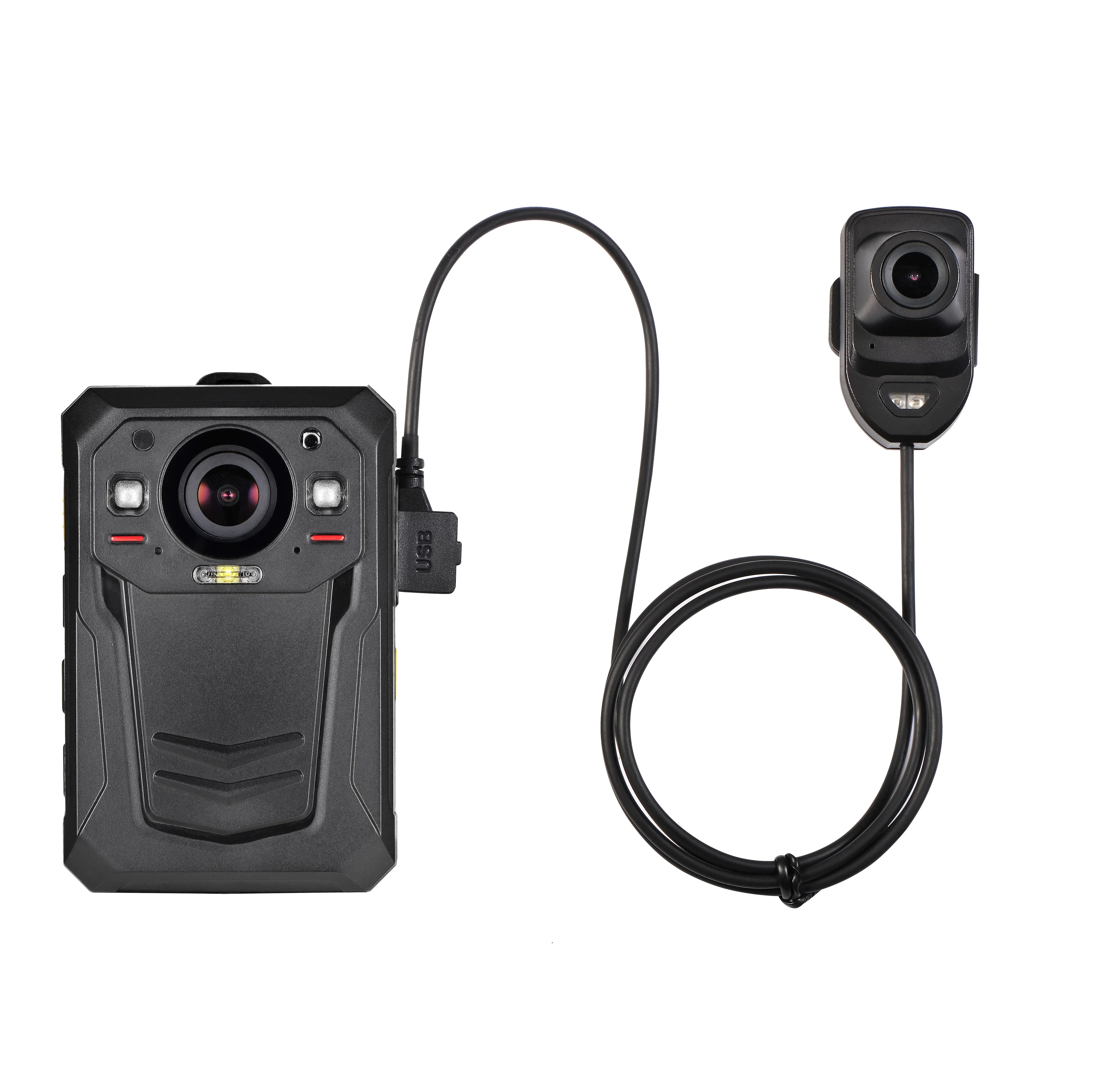2026/Ambarella S5L Body Worn  with external , EIS WIFI GPS LTE 4G Portable Law enforcement support