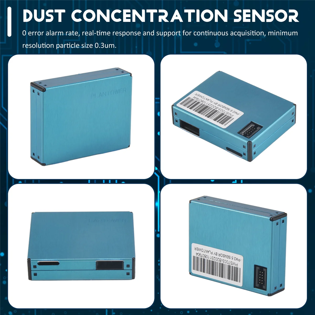 مستشعر الغبار ABYC PM2.5 PMS7003 / G7 مستشعر PM2.5 الرقمي ذو الشكل الرقيق (لوحة نقل Inculd + كابل)