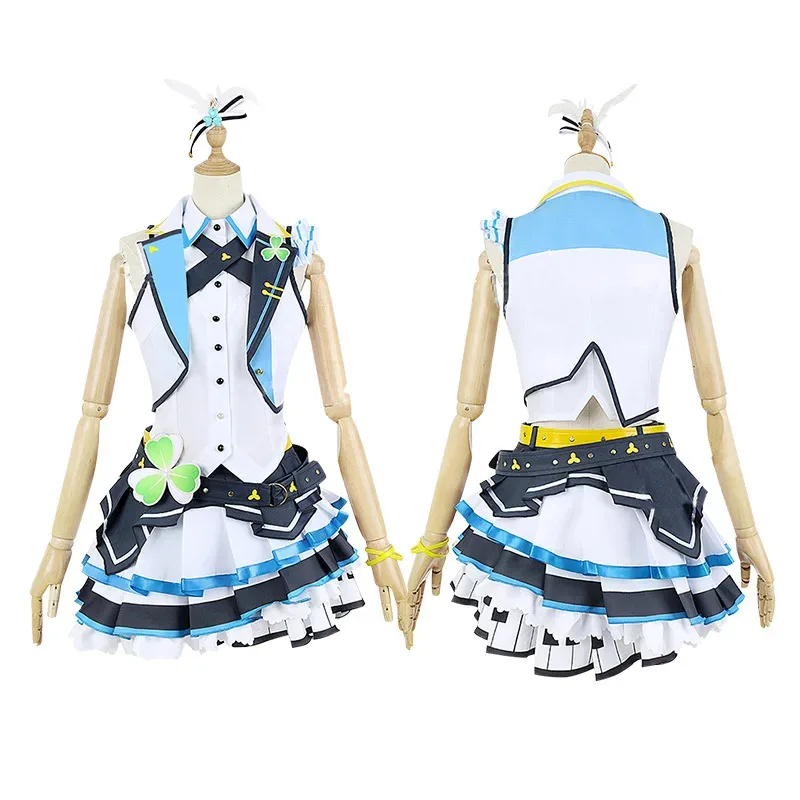 مشروع Sekai الملونة المرحلة الفذ تأثيري حلي أكثر القفز Kiritani Haruka Hanasato Minori Momoi Airi Hinomori Shizuku Suit mj:3