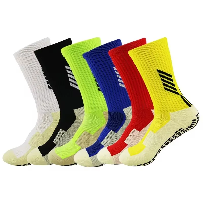 2022 Men's Thick Sports Socks Tube Dispenser Non-slip Soccer Basketball Novelty