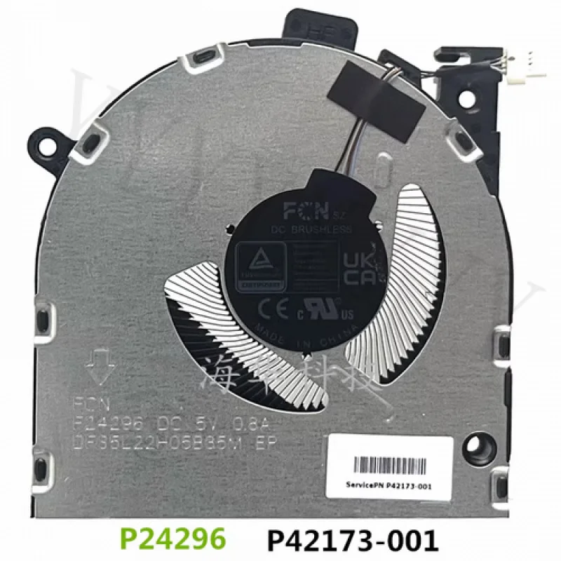 

Оригинальный охлаждающий вентилятор Q+ для HP P24296 DC5V 0,8A P42173-001