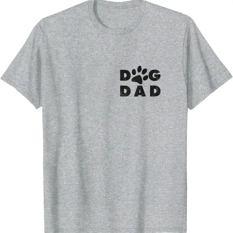 

Dog Dad Classic Design Paw Gift T Shirt