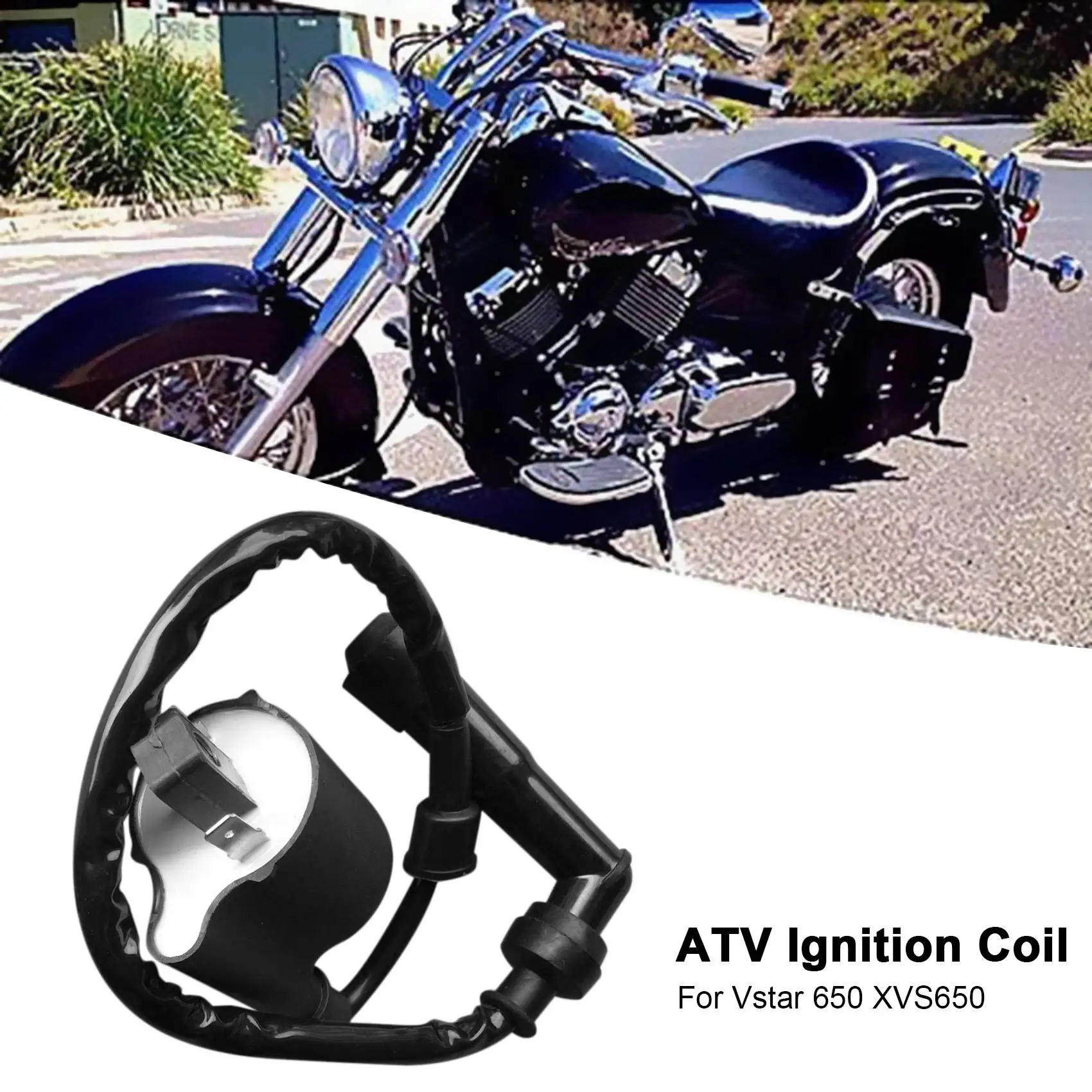 Motorcycle Ignition Coil High Voltage Package For Vstar 650 XVS650