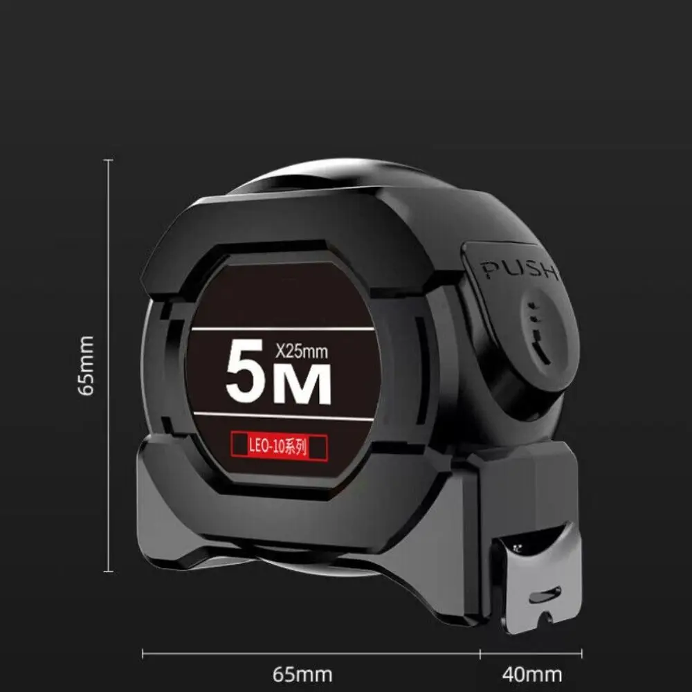 Fluorescent Steel Tape Measure Precision Measuring Tape 5/7.5/10 Metric Measure