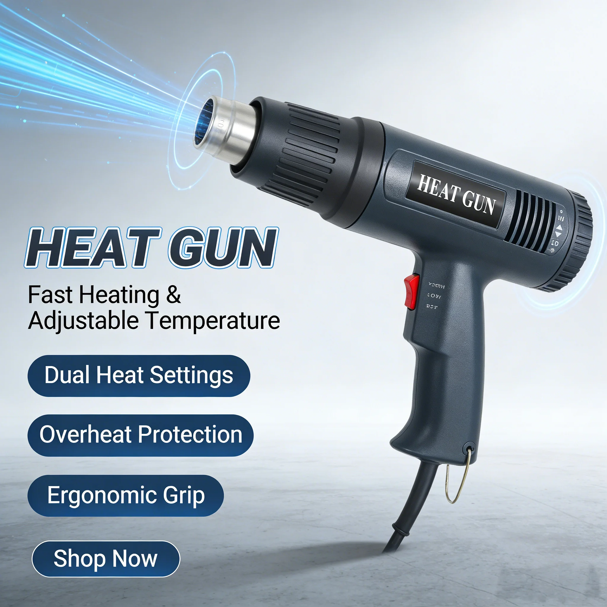 new hot air gun 2500W variable advanced electric heat gun advanced hot air gun temperature adjustable electric heat gun220V