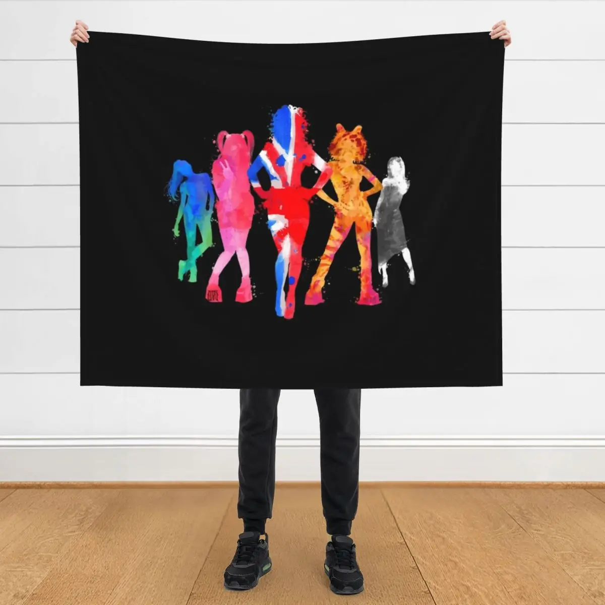 

Five Queens Throw Blanket Furry Bed covers funny gift Blankets